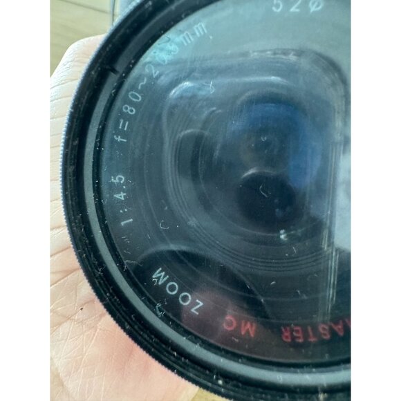 Vintage Promaster Spectrum Manual Lens 80-205mm f/4.5 w/ case - Picture 6 of 16